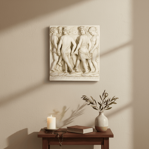 Lifesize Cantoria Frieze/Dancing (42 - Inch) Side Angle
