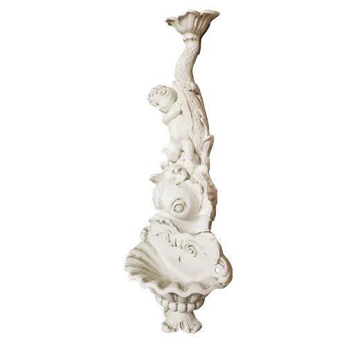 Lifesize Mythological Greek Poseidon Fountain (64 - Inch) Side View