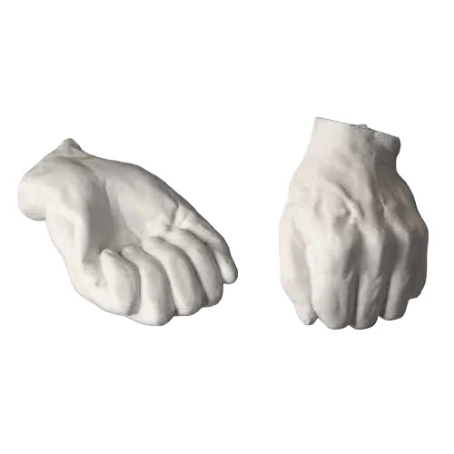 Lincolns Left Hand Bust Display Decor (3-Inch)