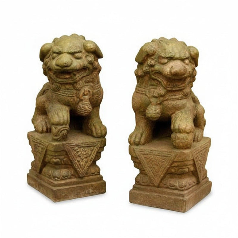 Lion Garden Statue (18 - Inch)