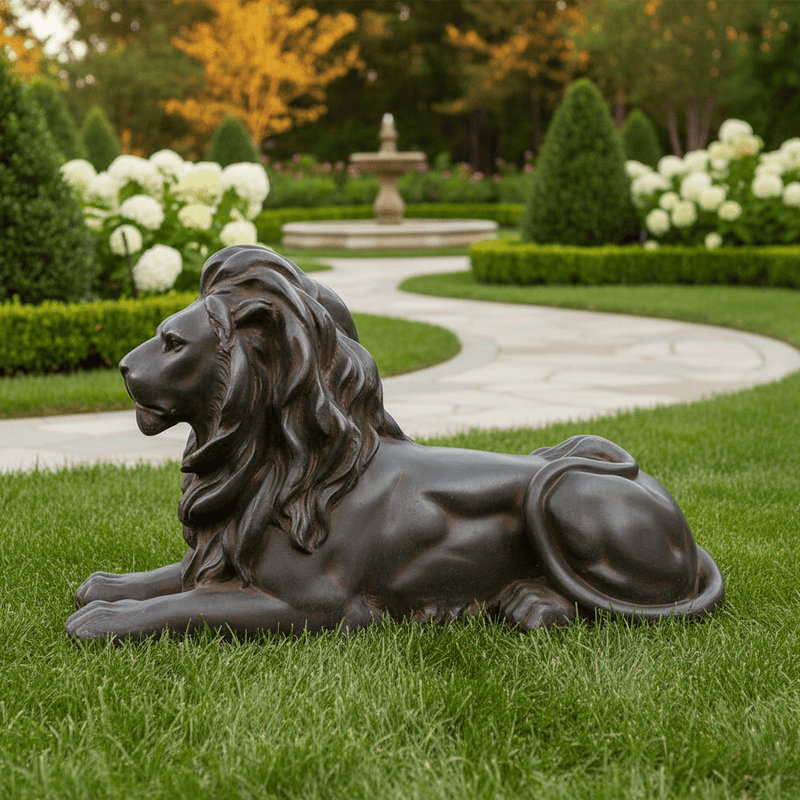 Lion Garden Statue (21 - Inch)