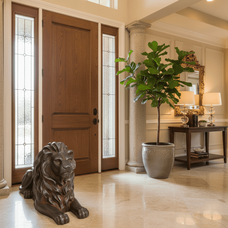 Lion Garden Statue (21-Inch)