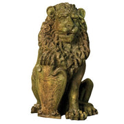 Lion Garden Statue (26 - Inch) Side View