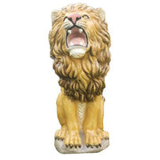 Lion Garden Statue (30 - Inch) Side View