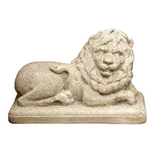 Lion Garden Statue Facing Right (7.5 - Inch)