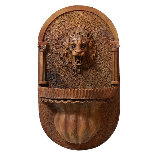 Lion Garden Wall Fountain (35 - Inch)