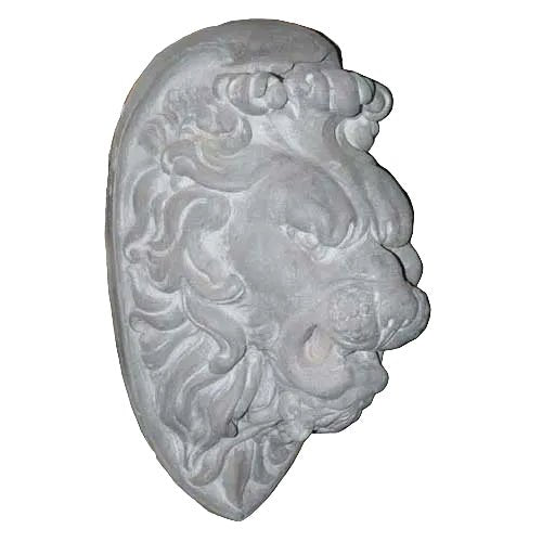 Lion Head Garden Statue (22 - Inch)