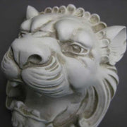 Lion Head Garden Statue (8 - Inch)