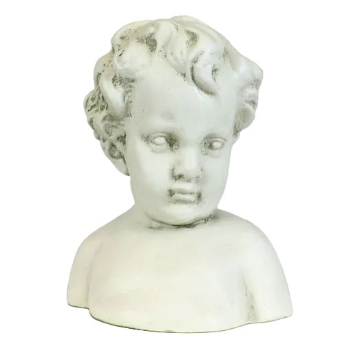 Little Boy Bust Display Decor (8 - Inch)