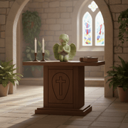 Little Prayer Statue (9.5 - Inch) Side Angle