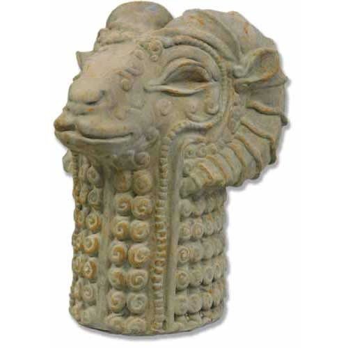 Llama Head Garden Statue (12 - Inch)