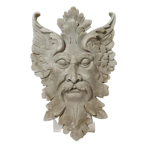 Long Thin Stare Maskstatue (12 - Inch) Side View