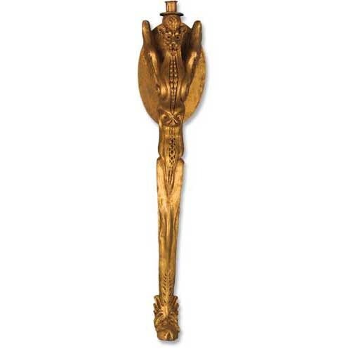 Longfooted Religious Candleholder Statue (29 - Inch)