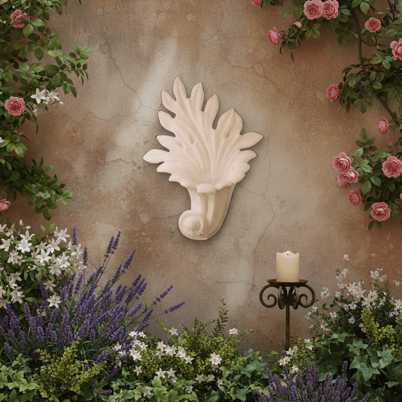 Lotus Sconce (9.0 - Inch) Side Angle