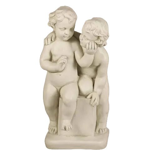 Loving Twins Statue (19-Inch)