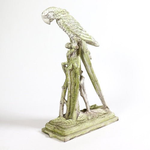 Maccau Long Tail Bird Garden Statue (31-Inch)