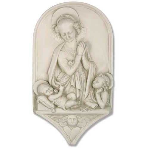Madonna and Child Giovanni Statue (15 - Inch) Side View