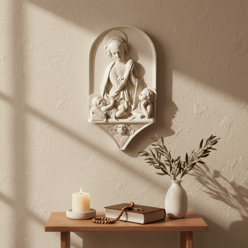 Madonna and Child Religious Statue (15 - Inch)