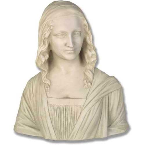 Madonna Bust Display Decor (16-Inch)