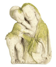 Madonna & Child Garden Plaque (13.0 - Inch) Side View