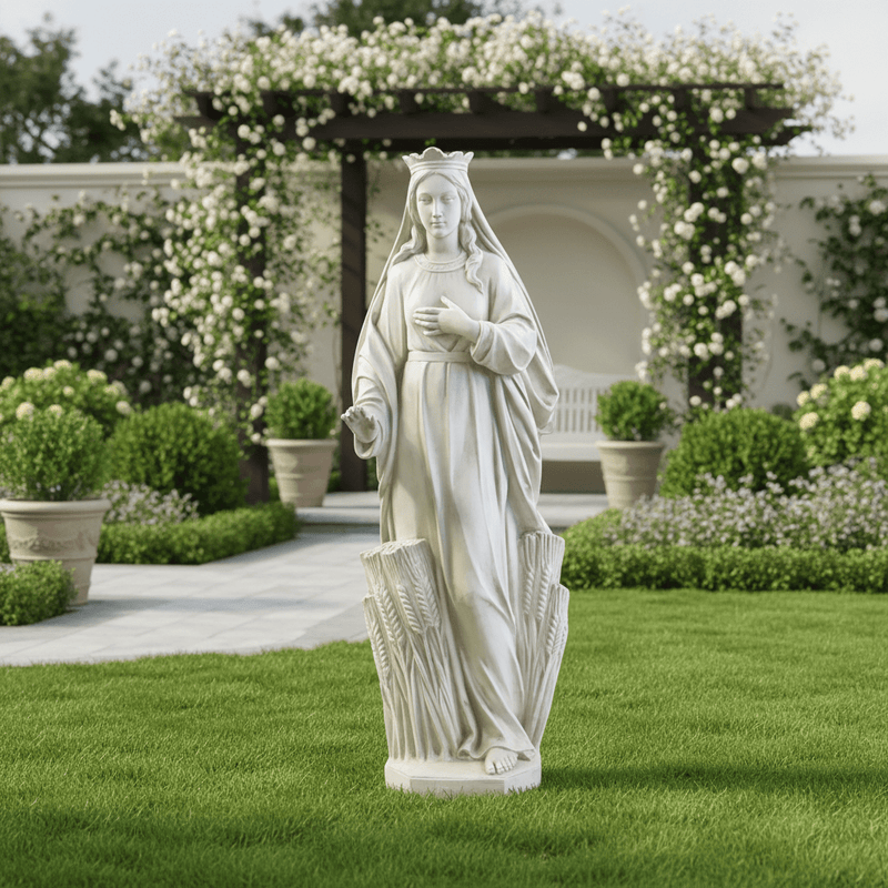 Madonna of the Prairie Religious Mary Statue (62 - Inch)