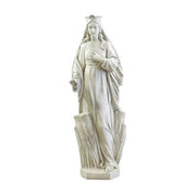Madonna of the Prairie Religious Mary Statue (62 - Inch) Side View