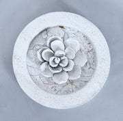 Magnolia Garden Plaque (12.0 - Inch) (12.0 - Inch) Side View
