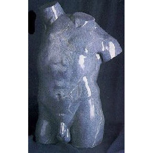Male Twisted Torso Statue (25-Inch)