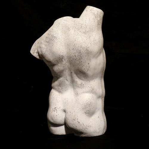 Male Twisted Torso Statue (25 - Inch)