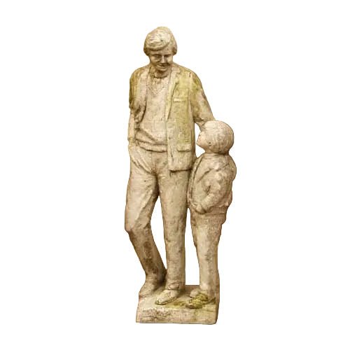 Man To Man Statue (19.5 - Inch)