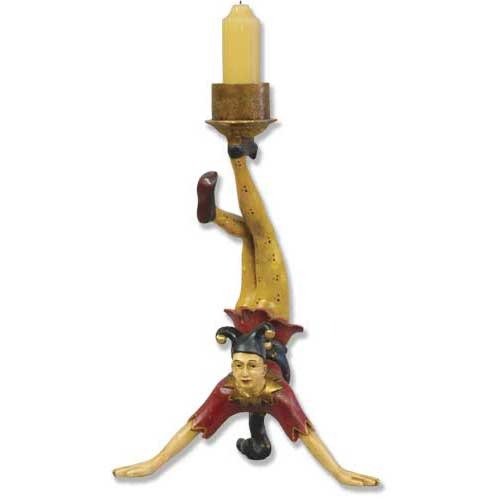 Mandarin Acrobat Candleholder Statue (16 - Inch)