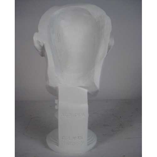 Marcus Vipsanius Agrippa Mask Bust Display Decor (8-Inch)