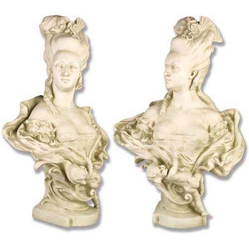 Marie Antoinette Bust Display Decor (32-Inch)
