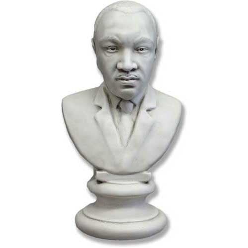 Martin Luther King Jr Bust Display Decor (17 - Inch) Side View