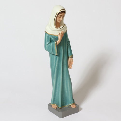 Mary Religious Statue (22.5 - Inch) Different Angle