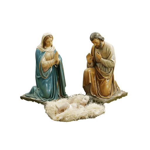 Mary with Infant Jesus Statue (30 - Inch) Side View