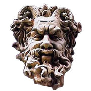Mask Of Faunus Statue (20 - Inch)