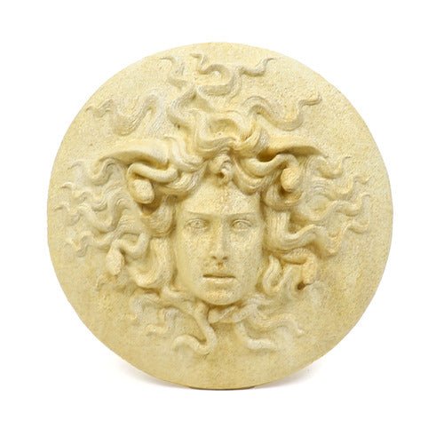Medusa Outdoor Plaque (18.0 - Inch) Side View