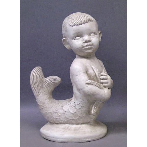 Mermaid Garden Statue (17 - Inch) Other Angle