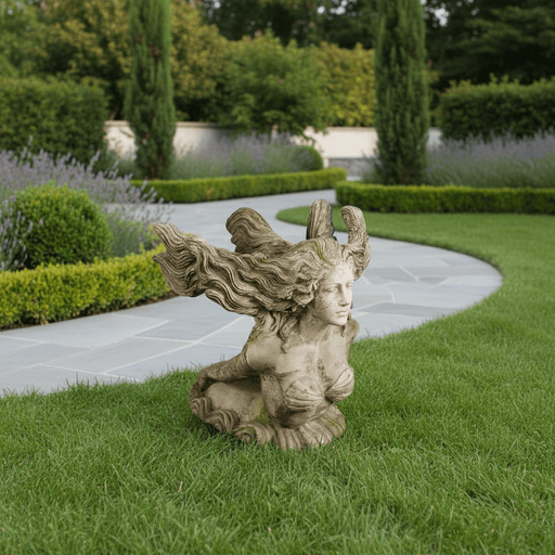 Mermaid Torso Garden Statue (26-Inch)