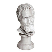 Michelangelo Bust Display Decor (18 - Inch) Side View