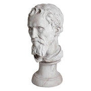 Michelangelo Bust Display Decor (18 - Inch) Side Angle