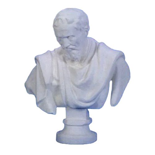 Michelangelo Bust Display Decor (32 - Inch)