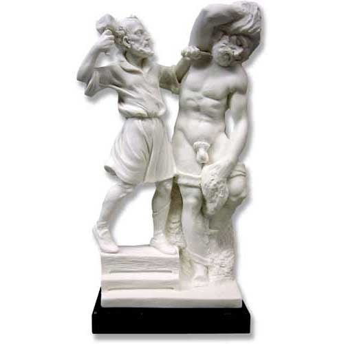 Michelangelo The Sculptor Statue (12-Inch)