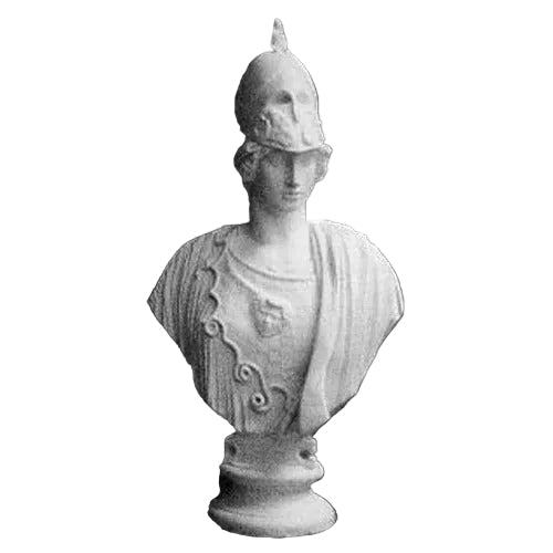 Minerva Bust Display Decor (45-Inch)