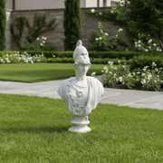 Minerva Giustinia Bust Display Decor (45 - Inch) Side Angle