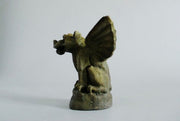Mini Florentine Gargoyle Statue (7 - Inch) Side Angle