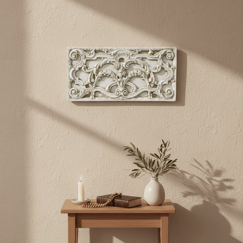 Modena Relief Outdoor Statue (7 - Inch)