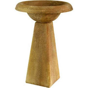 Modern Birdbath Statue (24 - Inch) Side Angle