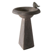 Modern Birdbath Statue (24 - Inch) Side View